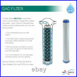 3 Stage 20 Whole House Water Filter Softening Softener System With Ball Valve