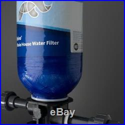 3-Stage 300000-Gal Whole House Clean Healthy Water Tank Filtration System Blue