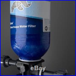 3-Stage 300,000 Gal. Whole House Water Filtration System supplies clean water