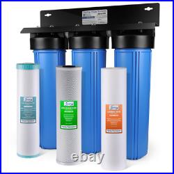 3-Stage Whole House Iron And Manganese Reducing Water Filtration System