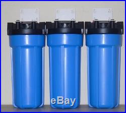 3 Stage Whole House Water Filters System 3/4 Fpnt