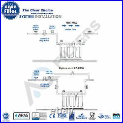 3 Stage Whole House Water Purifier and Softener Filter Kit Salt Free 1 BSP 20
