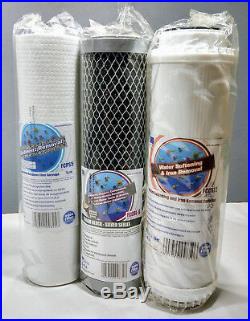 3 Stage Whole House Water Softening and Iron Removal Salt Free Salt Free 3/4 BSP