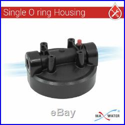 3 x 10 BB Whole House 1 NPTF Single Oring Clear Housing With Bracket & Wrench