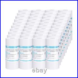 40 PACK 5 Micron 10x4.5 Whole House Sediment Water Filter Big Blue Replacement