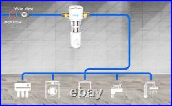 4.5X20 Water Filter Housing for Whole House System Spin Down Pre-Water Filters