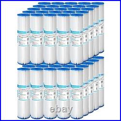 50 Micron 10x2.5 Washable Pleated Whole House Sediment Water Filter 1-50 Pack