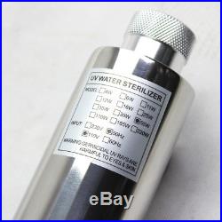 55W Ultraviolet Light Water Purifier Whole House UV Sterilizer 12 GPM Home Use