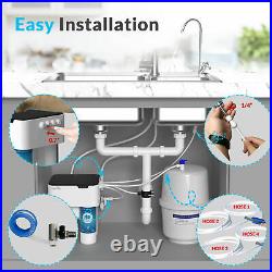 5Stage Water Purifier Filter 75G ReverseOsmosis Drinking Water Filtration System