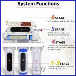 5/6 Stage Reverse Osmosis Drinking Water Filtration System Whole House Filter