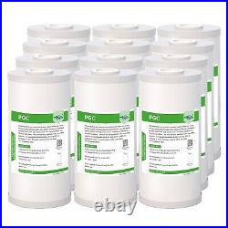 5? M 10 x 4.5 Inch Whole House Carbon Sediment Water Filter Replacement 1-18 Pack