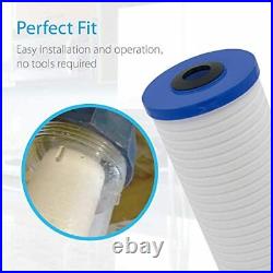5 Micron 10 x 4.5 Whole House Water Filter, Replacement for GE FXHTC and