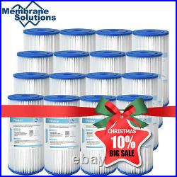 5 Micron 10x4.5 Whole House Big Blue Sediment Pleated Water Filter 4-16PCS