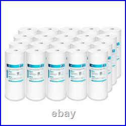 5 Micron 10x4.5 Whole House Big Blue Sediment Water Filter Replacement 20 Pack