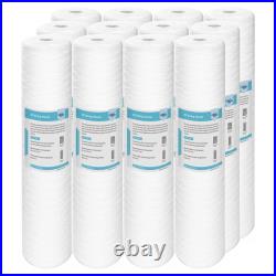 5 Micron 20 x 4.5 Whole House String Wound Sediment Water Filter for Big Blue