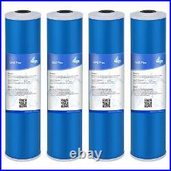 5 Micron 20x4.5 GAC Water Filter Whole House for Big Blue Housing Cartridge 6PK