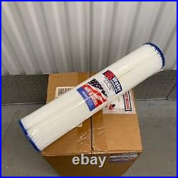 5 Micron 4.5 x 20 Whole House Water Pleated Filters 6 Pack