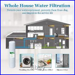 5 Micron Water Filter 20 x 4.5, 20-inch Whole House Heavy Duty String Wound