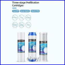 5 Stage Reverse Osmosis Home Drinking Water Filter System Purifier Extra Filters