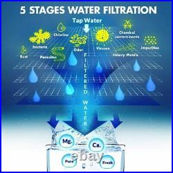 5 Stage Reverse Osmosis Water Filtration System Whole House RO Water Purifier