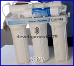 5 Stage Whole House Drinking Water Purifier Filter System Home with Faucet