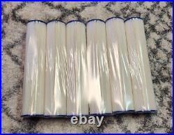 6 Pack 20x4.5 Whole House Washable Pleated Sediment Water Filter for Big Blue