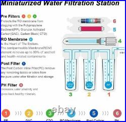 6 Stage Reverse Osmosis Drinking Water Filter System Whole House Water Filters