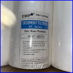 9ct 5Micron 20x4.5 Big Blue Sediment Water Filter Replacement Whole House