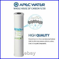 APEC Water Systems CB1-CAB20-BB APEC Whole House Carbon Water Filter with 20