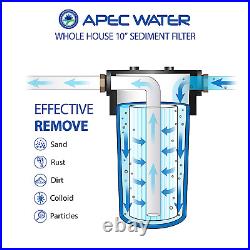 APEC Water Systems CB1-SED10-BB Whole House Sediment Water Filter 10 Home