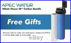 APEC Water Systems Premium 10 GPM Whole House Salt-Free Water Softener System