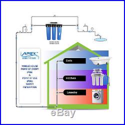 APEX MR-3020 Activated Alumina Fluoride Whole House Water Filtration System