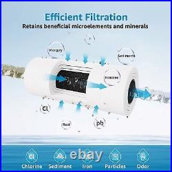 AQUACREST FXHTC 5 Micron Whole House Water Filter, Replacement for GE GXWH40L