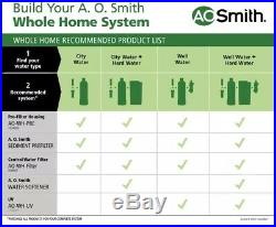A. O. Smith Single-Stage 7-GPM GAC Whole House Central Water Filter System