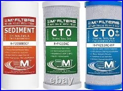 Applied Membranes Inc. 3-Stage Whole-House Water Filter Cartridge Replaceme