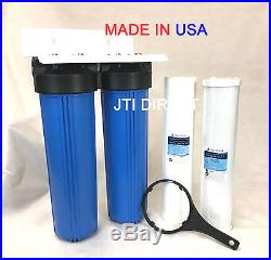 AquaMaxx 2-Stage 20 Big Whole House/Mobile Car Wash Water Filter Set System