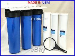 AquaMaxx 3-Stage 20 Big Whole House/Mobile Car Wash Water Filter Set System