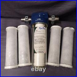 AquaPure whole house water filter AP101T New. With 4 charcoal cartridges