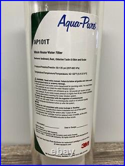 Aqua-Pure AP101T Whole House Transparent Water Filter Water Purification Unit