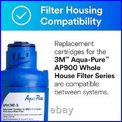 Aqua-Pure Whole House Sanitary Quick Change Replacement Water Filter AP917HD-S