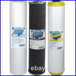 Aquafilter Set of 3 Replacement Filters Whole House Water Purifier Softener 20