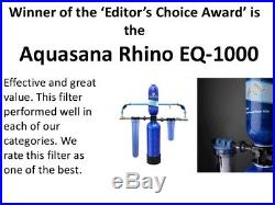 Aquasana 10-Year 1000000 Gallon Whole House Water Filter with Pro Grade Install