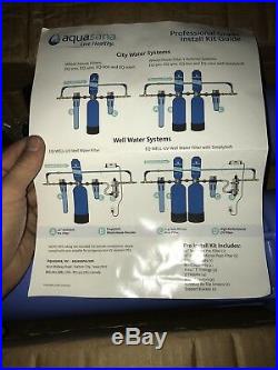 Aquasana 10-Year, 1,000,000 Gallon Whole House Water Filter Installation Kit