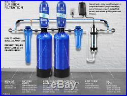 Aquasana 400k Gallon Whole House Water Filter, Salt-Free Softener and UV Filter