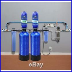 Aquasana 6-Stage 500k Gallon Whole House Well Water Filter System Softener with UV