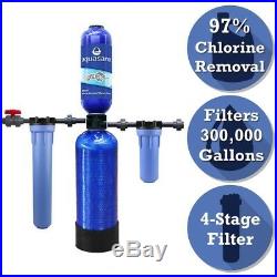 Aquasana Blue Rhino Series 3-Stage 300k Gal Whole House Water Filtration System