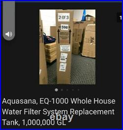 Aquasana, EQ-1000 Whole House Water Filter System Replacement Tank, 1,000,000 GL