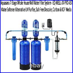 Aquasana EQ-WELL-UV-PRO-AST Well-Bundle Whole House Water Filter System with UV