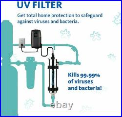 Aquasana EQ-WELL-UV-PRO-AST Whole House Water Filter System withUV Purifier