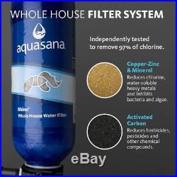 Aquasana Rhino 6-Stage 500k Gallon Whole House Well Water Filter System with UV